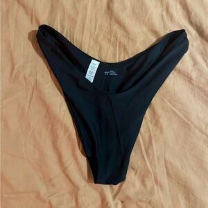 Aerie high cut cheeky bikini bottom